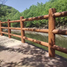 拉瑞斯水泥仿木護欄園林景觀(guān)河道防護圍欄新農村建設鋼筋混凝土仿古欄桿 款式均可定制 曬單實(shí)拍圖