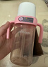 小土豆（potato）兒童水杯大寶寶吸管奶瓶PP水杯9個(gè)月以上帶重力球 300ml春櫻粉 曬單實(shí)拍圖