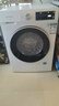 西門(mén)子（SIEMENS）iQ300 10KG大容量 全自動(dòng)滾筒洗衣機 智能除漬 強效除螨 羊毛洗 15分鐘快洗 WG52A100AW 國家補貼 曬單實(shí)拍圖