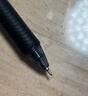 派通（Pentel ）【熱門(mén)商品】BLN105按動(dòng)黑色中性筆高顏值0.5mm簽字筆商務(wù)學(xué)生速干水筆水性筆文具 黑桿黑芯單支裝 曬單實(shí)拍圖