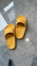 樸西香蕉船情侶涼拖鞋女浴室不易滑室內居家四季拖鞋男 深灰 42-43 曬單實(shí)拍圖