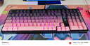 邁從（MCHOSE） G98 V2客制化機械鍵盤(pán)gasket結構三模無(wú)線(xiàn)2.4G/有線(xiàn)/藍牙hifi全鍵熱插拔電競游戲辦公電腦平板 G98 V2 黑莓粉-烈焰橙軸 曬單實(shí)拍圖