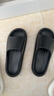 奧康（Aokang）拖鞋男士踩屎感家居浴室洗澡防滑防臭抗菌eva厚底涼拖鞋女夏外穿 曬單實(shí)拍圖
