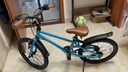 途銳達（TOPRIGHT）蜂鳥(niǎo)超輕兒童自行車(chē)6-12歲男女孩童車(chē)雙碟剎腳踏車(chē)小孩學(xué)生自行車(chē) 蜂鳥(niǎo)【鏡面藍】 20寸【適用6-13歲】身高116-145cm 曬單實(shí)拍圖