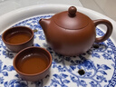 百年利永宜興紫砂壺純全手工原礦大紅袍西施壺功夫茶具泡茶壺一壺兩杯套裝 曬單實(shí)拍圖