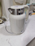 美的（Midea）電熱水壺恒溫保溫燒水壺自動(dòng)斷電家用2L大容量母嬰級316L不銹鋼無(wú)縫一體內膽沖奶泡茶年貨 SH58-Q 曬單實(shí)拍圖