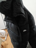 耐克風(fēng)行者系列男防潑水羽絨服夾克冬新款NIKE WINDRUNNER HQ7791 011黑/黑/白 M 曬單實(shí)拍圖