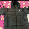 駱駝火山羽絨服男女冬季連帽抗靜電鴨絨保暖情侶面包服 M34CR07674B 曬單實(shí)拍圖