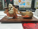 銅師傅財富彌勒開(kāi)業(yè)喬遷禮品招財彌勒佛辦公桌擺設創(chuàng  )意禮物送客戶(hù)朋友 曬單實(shí)拍圖