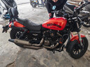 英邁綸二手奔達金吉拉300灰石300雙缸水冷哈雷復古太子巡航摩托車(chē)可上牌 紅色 牌證齊全可上牌 曬單實(shí)拍圖