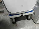 貝石兒童內衣洗衣機底座小型洗衣機增高20cm30cm支架3kg5kg迷你洗衣機底座適用海爾統帥揚子美的米家等 【固定加高款】18-21cm高度調節/不銹鋼地腳 曬單實(shí)拍圖