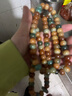 初享（CHUXIANG）敦煌問(wèn)天風(fēng)化菩提根佛珠手持蓮花香囊手串禪意文玩手鏈男女生盤(pán)玩 敦煌10*13mm【聚寶盆】108顆A29-208 曬單實(shí)拍圖