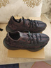 阿迪達斯男女鞋Yeezy380黑曜石椰子運動(dòng)跑步鞋FZ1270 44 曬單實(shí)拍圖