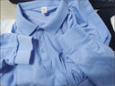 大碼長(cháng)袖POLO衫男士秋季百搭純色休閑翻領(lǐng)長(cháng)袖T恤商務(wù)打底衫上衣 【工廠(chǎng)直銷(xiāo)清倉撿漏】淺藍色 2XL 建議體重135-145斤可穿 曬單實(shí)拍圖