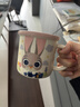 迪士尼陶瓷杯防摔牛奶杯高顏值馬克杯水杯正版咖啡杯禮物伴手禮 尼克茗月杯 300ML 1個(gè) 曬單實(shí)拍圖