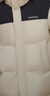 波司登（BOSIDENG）5折奧萊羽絨服男女情侶款中長(cháng)款連帽商場(chǎng)同款運動(dòng)百搭厚面包服 日出沙丘7A41 L 170/92A 曬單實(shí)拍圖