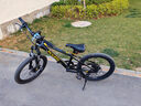 喜德盛中國風(fēng)20英寸青少年山地自行車(chē)男女7速碟剎變速單車(chē)黑鐳射金 曬單實(shí)拍圖