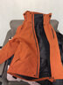 鴨鴨王一博同款冰殼沖鋒衣羽絨服男冬季新款三合一戶(hù)外三防情侶女外套 焦橙色 L /175 曬單實(shí)拍圖