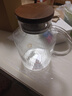 憶壺茶（YIHUTEA）涼水壺玻璃冷水壺耐高溫泡茶壺大容量果茶壺密封帶蓋子夏季喝水壺 【胡桃木蓋】北沐涼水壺1700ml 曬單實(shí)拍圖