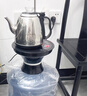 美能迪（MND）桶裝水燒水壺自動(dòng)上水加熱一體機抽水器電熱水壺全自動(dòng)桌桶下置式飲水機煮茶泡茶底燒水器 1L 304不銹鋼壺（壺底進(jìn)水手柄出水）+底座 曬單實(shí)拍圖