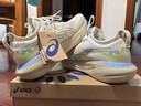 亞瑟士ASICS男鞋舒適運動(dòng)鞋耐磨透氣緩震跑鞋 GEL-NIMBUS 25 米色 44 曬單實(shí)拍圖