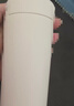 米家 保溫杯 316不銹鋼水杯 男女士杯子 大容量茶杯便攜 350ml粉色 曬單實(shí)拍圖
