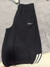 阿迪達斯（adidas）運動(dòng)褲女時(shí)尚潮流寬松舒適黑色休閑褲 黑色 S 曬單實(shí)拍圖