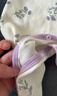 貝瑞加（Babyprints）嬰兒家居服套裝男女寶寶純棉秋衣秋褲護肚內衣柔軟上衣褲子 紫80 曬單實(shí)拍圖