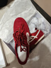 百麗情人節雙鞋帶糖心德訓鞋女26春新紅色休閑鞋JD026AM6 樹(shù)莓紅 37 曬單實(shí)拍圖