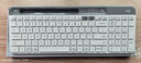 羅技（Logitech） K580無(wú)線(xiàn)藍牙雙模鍵盤(pán)辦公超薄輕音鍵盤(pán)便攜筆記本電腦Mac ipad手機平板鍵盤(pán) K580芍藥白-超薄鍵盤(pán) 曬單實(shí)拍圖