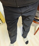 優(yōu)衣庫常規款男裝女裝保暖休閑長(cháng)褲/休閑褲褲子479375 09 黑色 M /170/80A 曬單實(shí)拍圖
