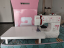 真善美 日本真善美525A多功能迷你小型電動(dòng)衣車(chē)鎖邊縫紉機臺式家用微型 日本真善美525B縫紉機(標配) 曬單實(shí)拍圖