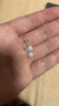 周大生【新年禮物】淡水珍珠耳釘925銀耳飾高級簡(jiǎn)約送女友珠徑約7-7.5mm 曬單實(shí)拍圖