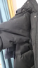 太平鳥(niǎo)男裝【高充絨量】長(cháng)款羽絨服25年冬新款戶(hù)外防寒連帽面包服 黑色 第一批 2XL 曬單實(shí)拍圖