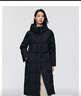 波司登（BOSIDENG）羽絨服鵝絨女長(cháng)款連帽新國標90絨商場(chǎng)同款寬松休閑外套 黑色8056 XL 175/96A 體重約130-140斤 曬單實(shí)拍圖