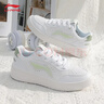 李寧（LI-NING）經(jīng)典休閑鞋防滑耐磨板鞋潮流小白鞋舒適百搭柔軟運動(dòng)低幫鞋子女 曬單實(shí)拍圖