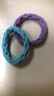 韓版配飾發(fā)繩高彈力基礎無(wú)接縫 十色打底扎頭發(fā)橡皮筋發(fā)飾頭 混色2條 曬單實(shí)拍圖
