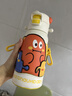 皇寵兒童保溫杯小學(xué)生直飲大容量水杯吸管杯外出水壺二合一550ml+杯套 曬單實(shí)拍圖
