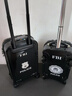 POINT KID卡通汽車(chē)兒童拉桿箱男童萬(wàn)向輪卡通旅行箱小學(xué)生行李箱男孩皮箱 黑色警車(chē)（萬(wàn)向輪）警燈可爆閃 20英寸 可登機 曬單實(shí)拍圖