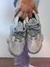阿迪達斯yeezy500白玉石椰子男女運動(dòng)休閑鞋IE4783 38 曬單實(shí)拍圖