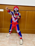 ULTRAMAN奧特曼衣服男童春秋套裝兒童男孩帥氣小孩寶寶洋氣賽羅蜘蛛俠童裝 披風(fēng)款【迪迦】 【披風(fēng)+套裝】 120 【建議身高110-120cm】 曬單實(shí)拍圖