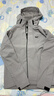 WOLSEY戶(hù)外軟殼衣加絨保暖防風(fēng)防水夾克外套加厚秋冬款男士登山服 銀灰色 L 175 曬單實(shí)拍圖
