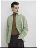 UR秋季新款男裝時(shí)尚撞色格紋翻領(lǐng)長(cháng)袖開(kāi)襟襯衫UML250010 白綠格子 L 曬單實(shí)拍圖
