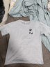 妙奕嘉短袖女新款2026年學(xué)生寬松潮流t恤印花夏季衣服甜美顯瘦半袖上衣 貓爪印花t恤【白灰色】 XL （120-130斤） 曬單實(shí)拍圖
