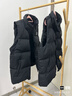 駱駝（CAMEL）羽絨馬甲冬季輕薄羽絨服短款外套男M13CAEC013D 幻影黑   L    曬單實(shí)拍圖