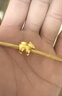 周生生黃金轉運珠 足金生肖馬串珠 單顆定價(jià) 萌馬進(jìn)寶95878C 曬單實(shí)拍圖