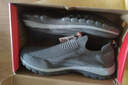 雙星八特男鞋一腳蹬網(wǎng)面透氣運動(dòng)鞋輕便軟底單鞋中老年爸爸休閑懶人健步鞋 灰色 42 曬單實(shí)拍圖