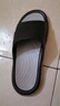 回力運動(dòng)拖鞋男士家居浴室防滑一字拖外穿沙灘涼鞋 HL3952 黑灰 44-45 曬單實(shí)拍圖
