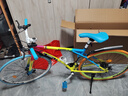 TORUI死飛自行車(chē)成年人學(xué)生上下班代步車(chē)雙碟剎減震變速越野公路賽車(chē) 60高刀-彩虹色+騎行大禮包 26寸24速 曬單實(shí)拍圖