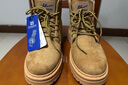 回力男鞋2025秋冬季新款男士馬丁靴工裝風(fēng)大黃靴高幫登山鞋子 卡其 42 曬單實(shí)拍圖